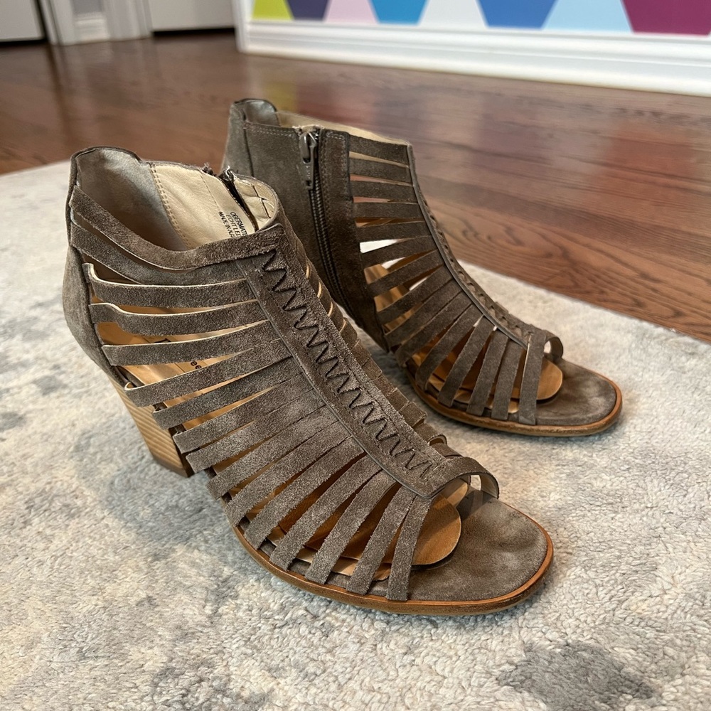 Paul Green Suede Sandal/Bootie